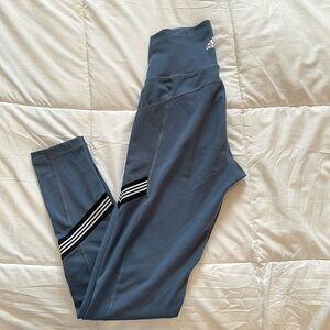 Blue adidas leggings